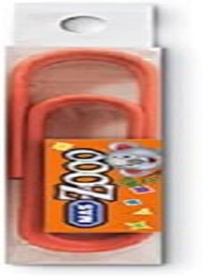 Paper Clips - 100 Mm - No: 10 - Zoo - NO:602 - orange